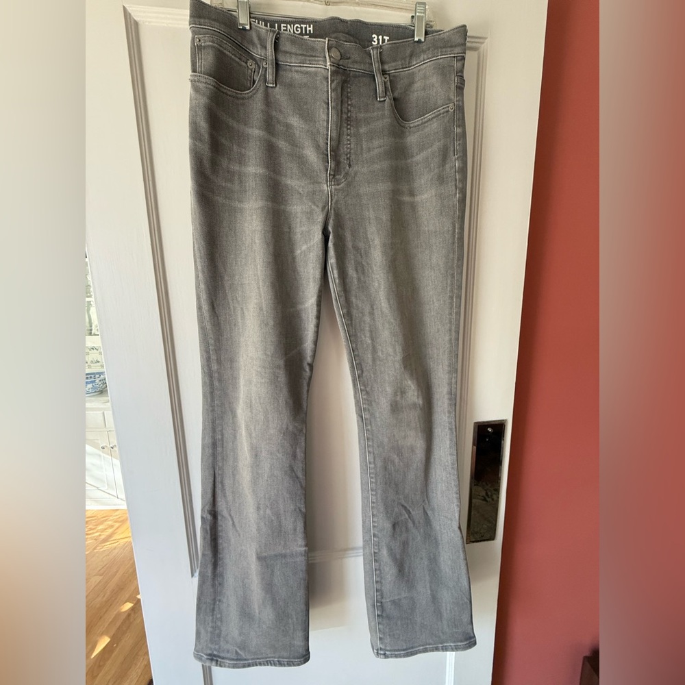 J. Crew Jean, Full Length Demi Boot size 31T (tall)